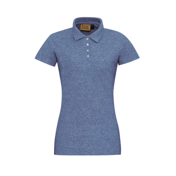 Blue Dry Fit Polo Shirt For Women